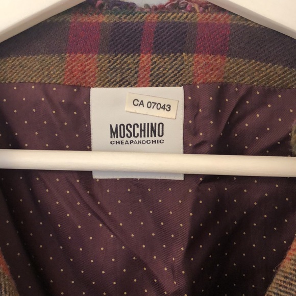 Moschino Cheap & Chic Wool & Cashmere Blazer - Picture 2 of 7